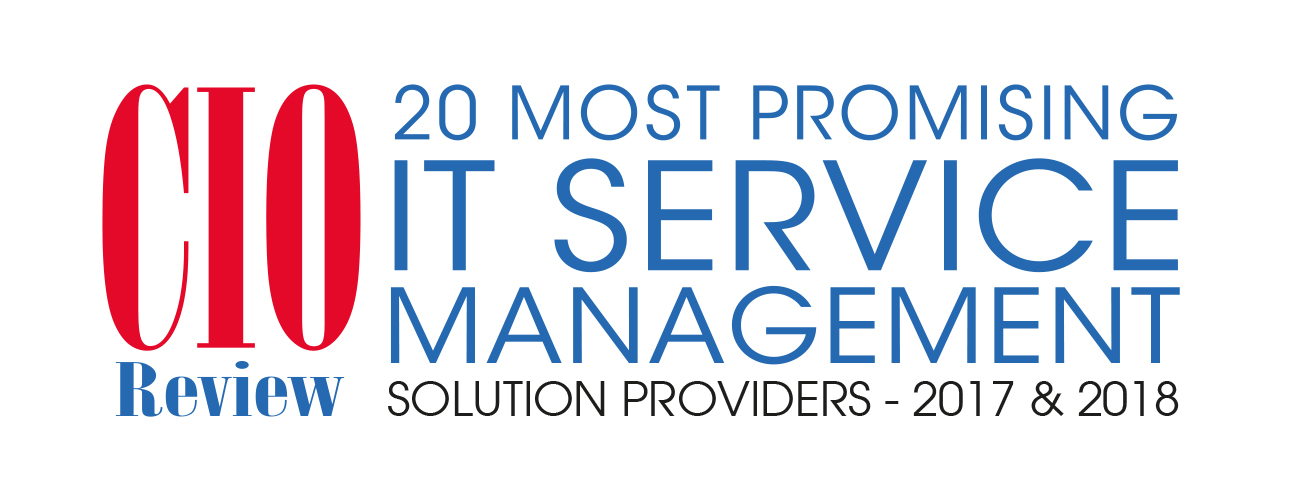 CIO Review logo - 20 most promising IT service management solution providers - 2017 & 2018