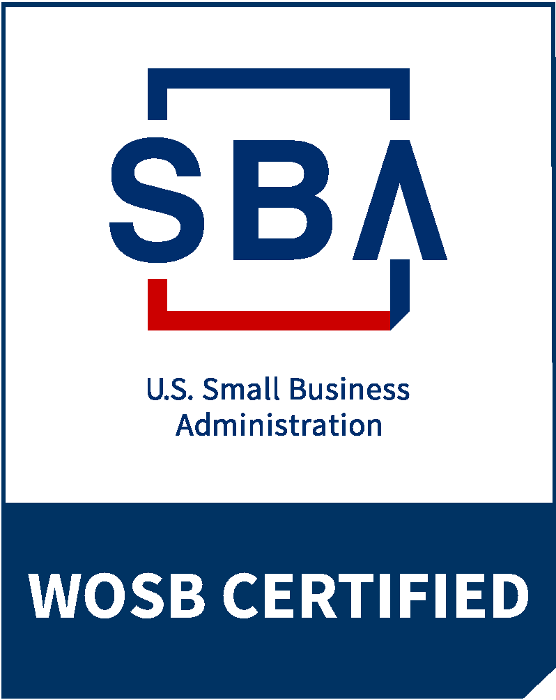 SBA logo - certified WOSB