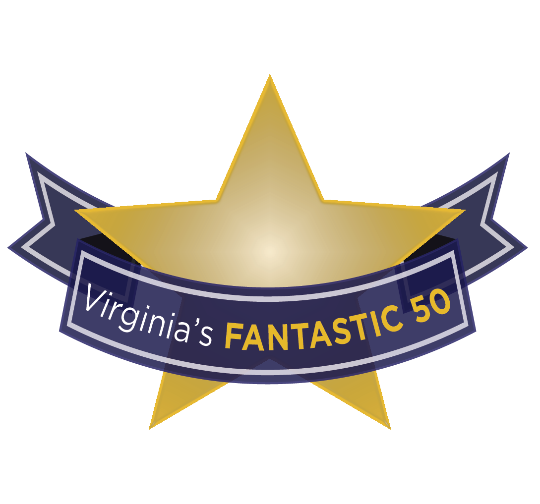 Virginia's Fantastic 50 badge