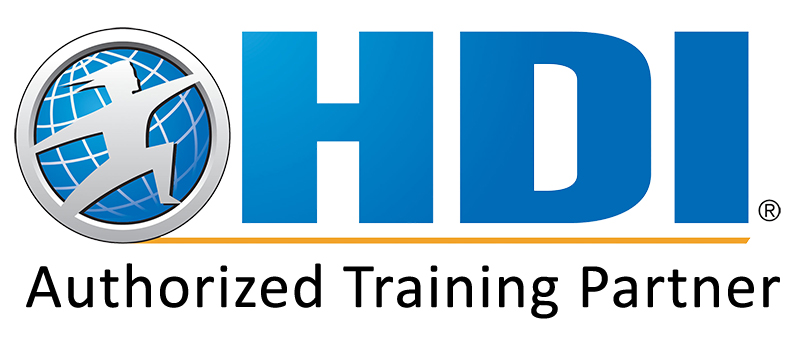 HDI authorized training partner badge